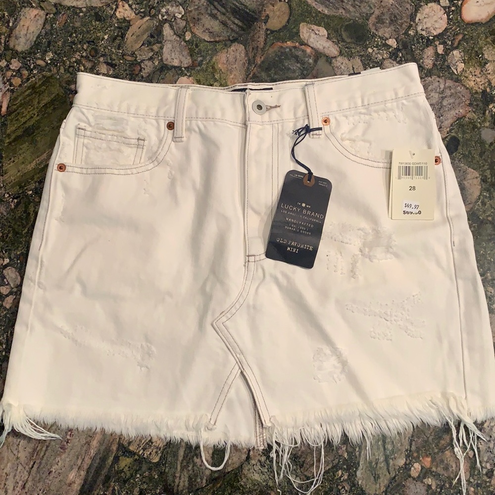 Lucky Brand Denim Mini Skirt